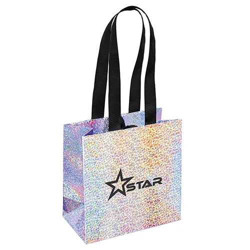 Iridescent Rainbow/Black Logo