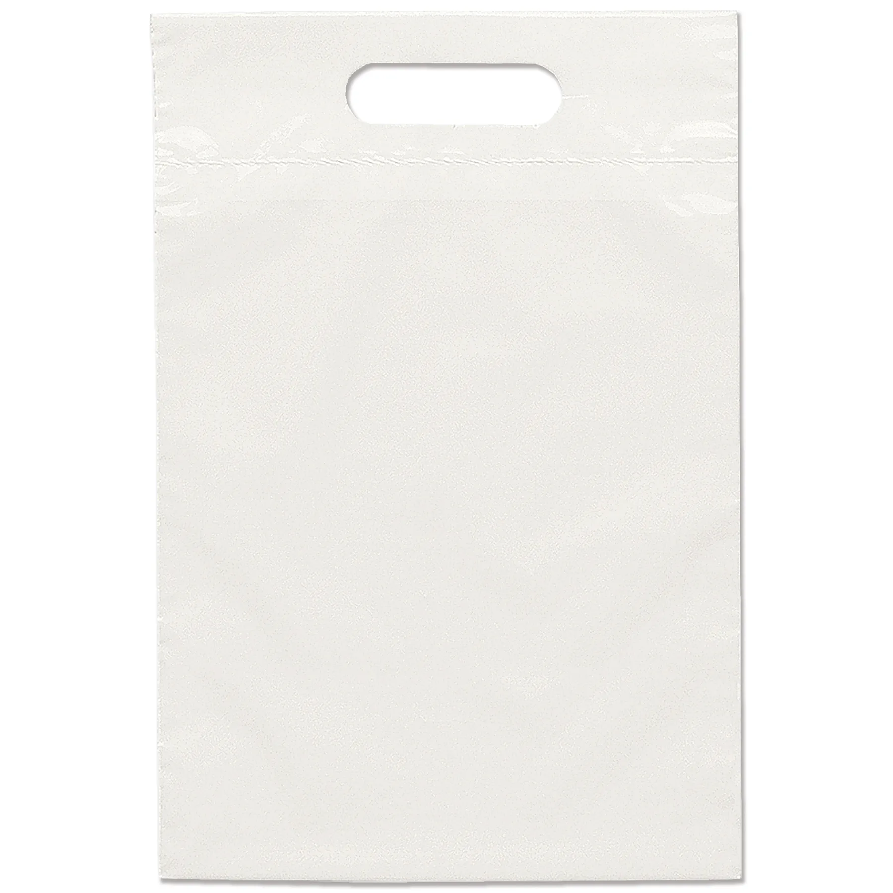 Eco Die Cut Handle Bag - Dynamic Color (9 1/2" x 14") view 2