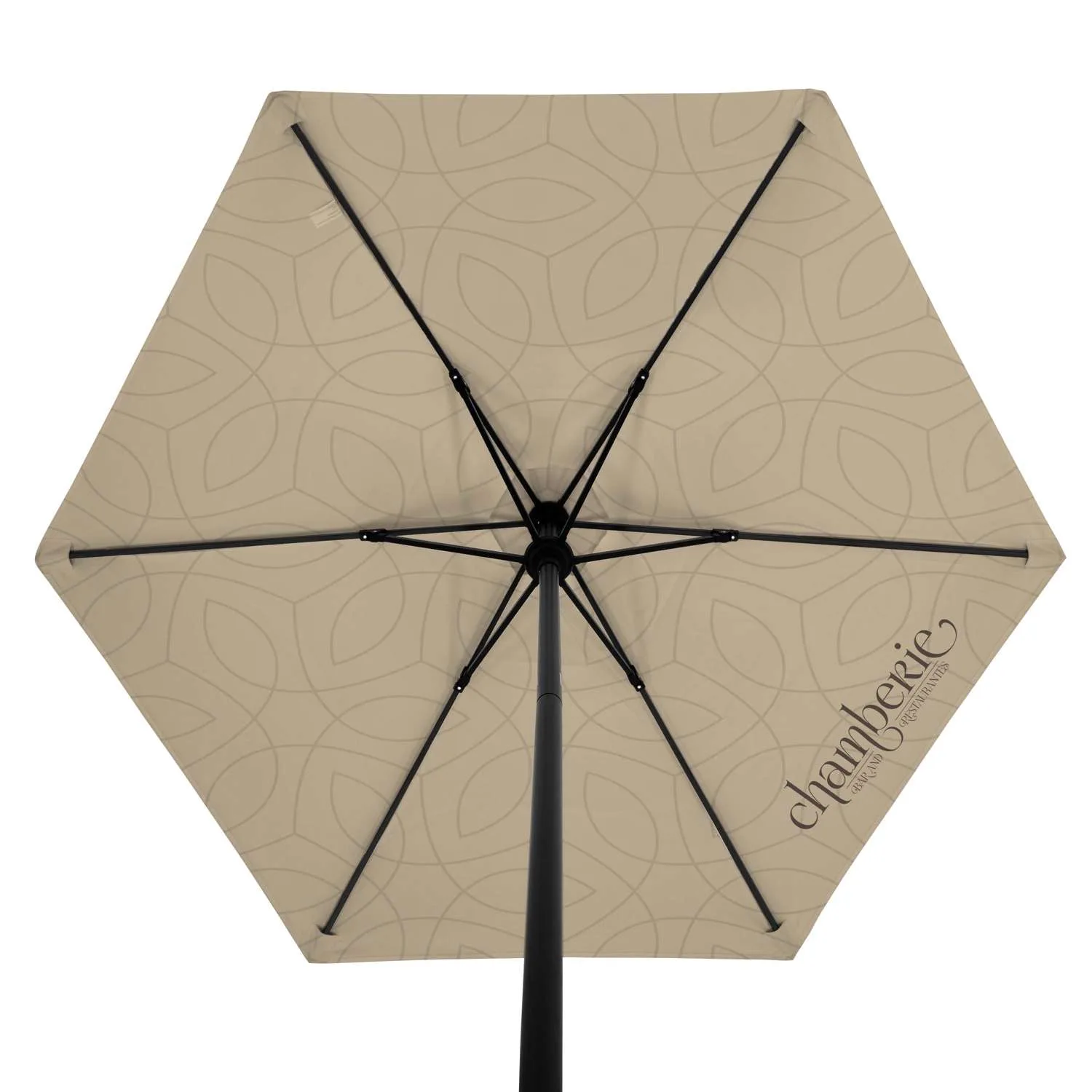 7' Steel Market Umbrella Double-Sided Dye Sub Kit view 4