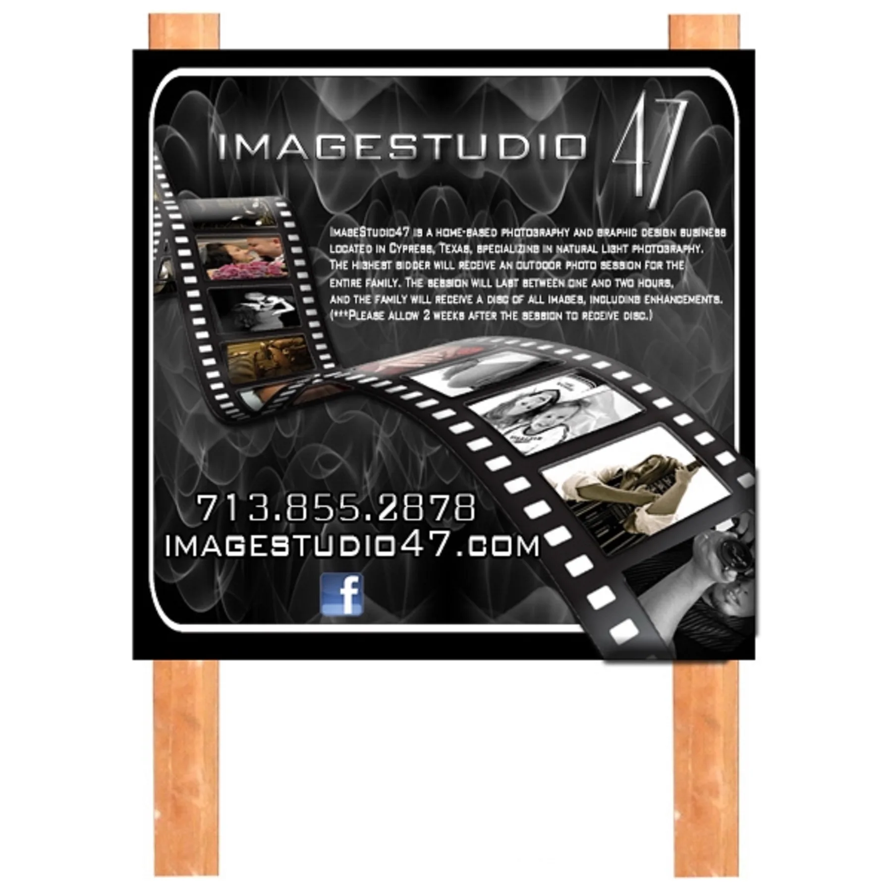 4' x 4' Two Sided Ecopanel Sign