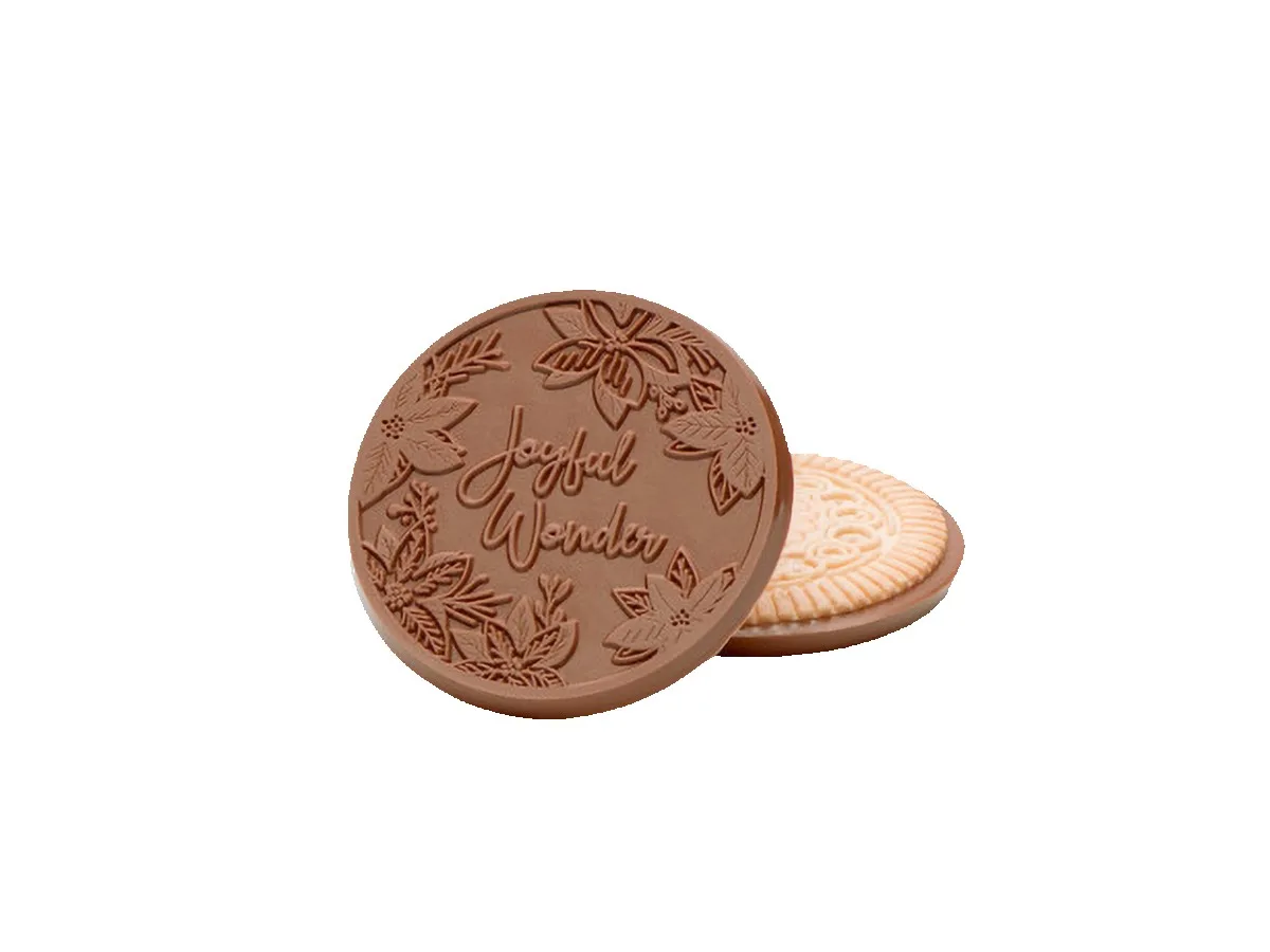Joyful Four-Bite Milk Chocolate Sugar Cookie (3.2 in.)