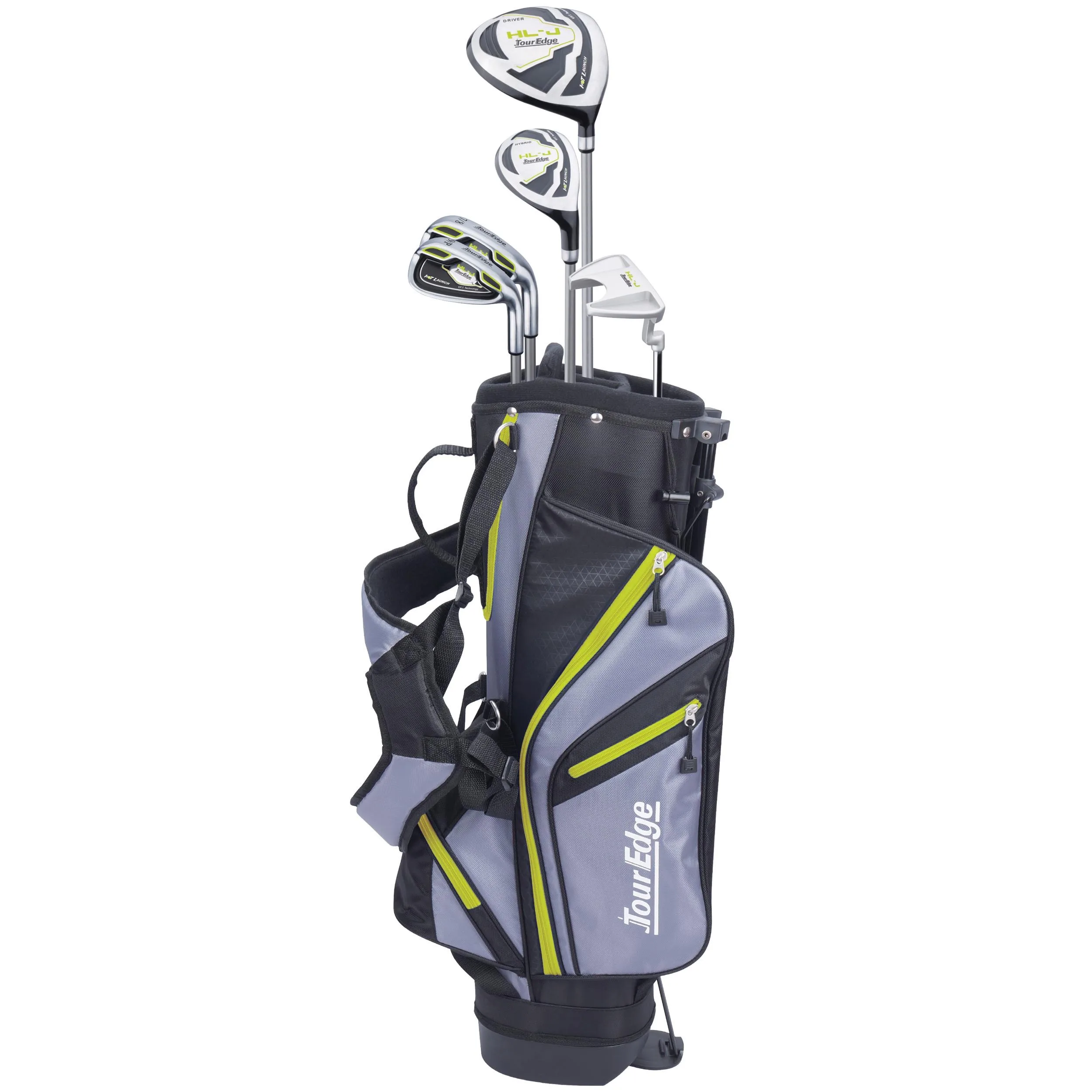 Tour Edge Hot Launch Hl-J Lime Green Junior Set - Left Hand/7-10 Years