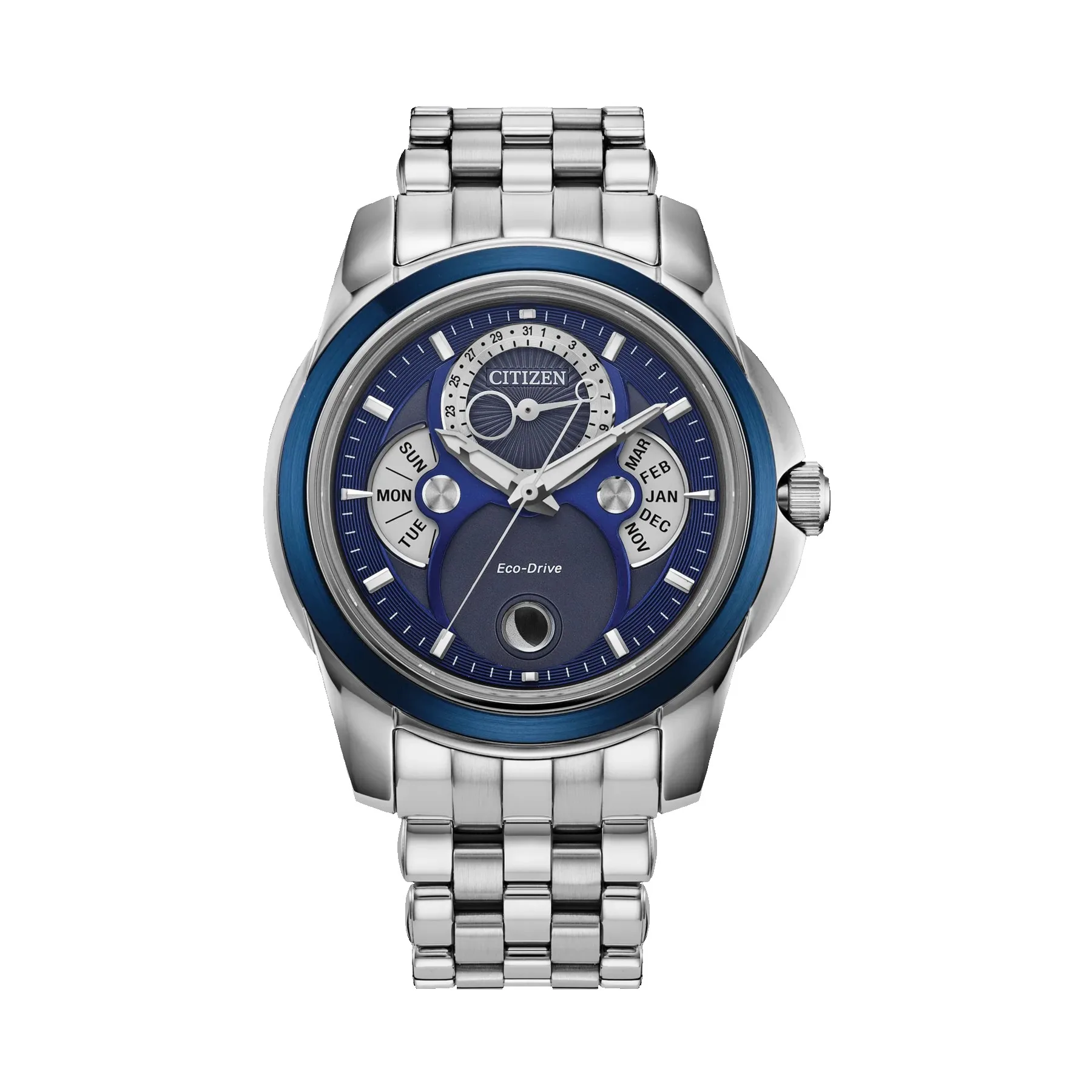 Citizen Men's Calendrier Stainless Steel Watch