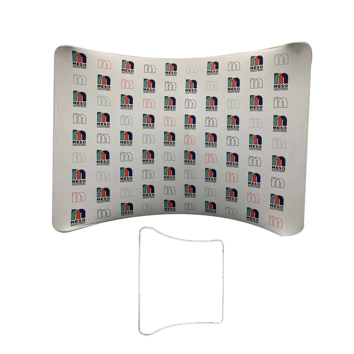10' Curved Tension Fabric Display view 2