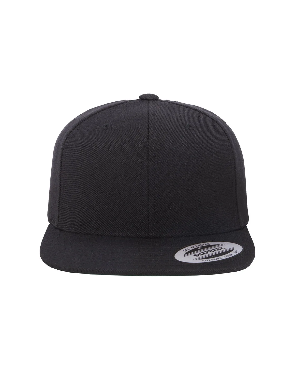 Yupoong Adult Flat Visor Classic Snapback Cap