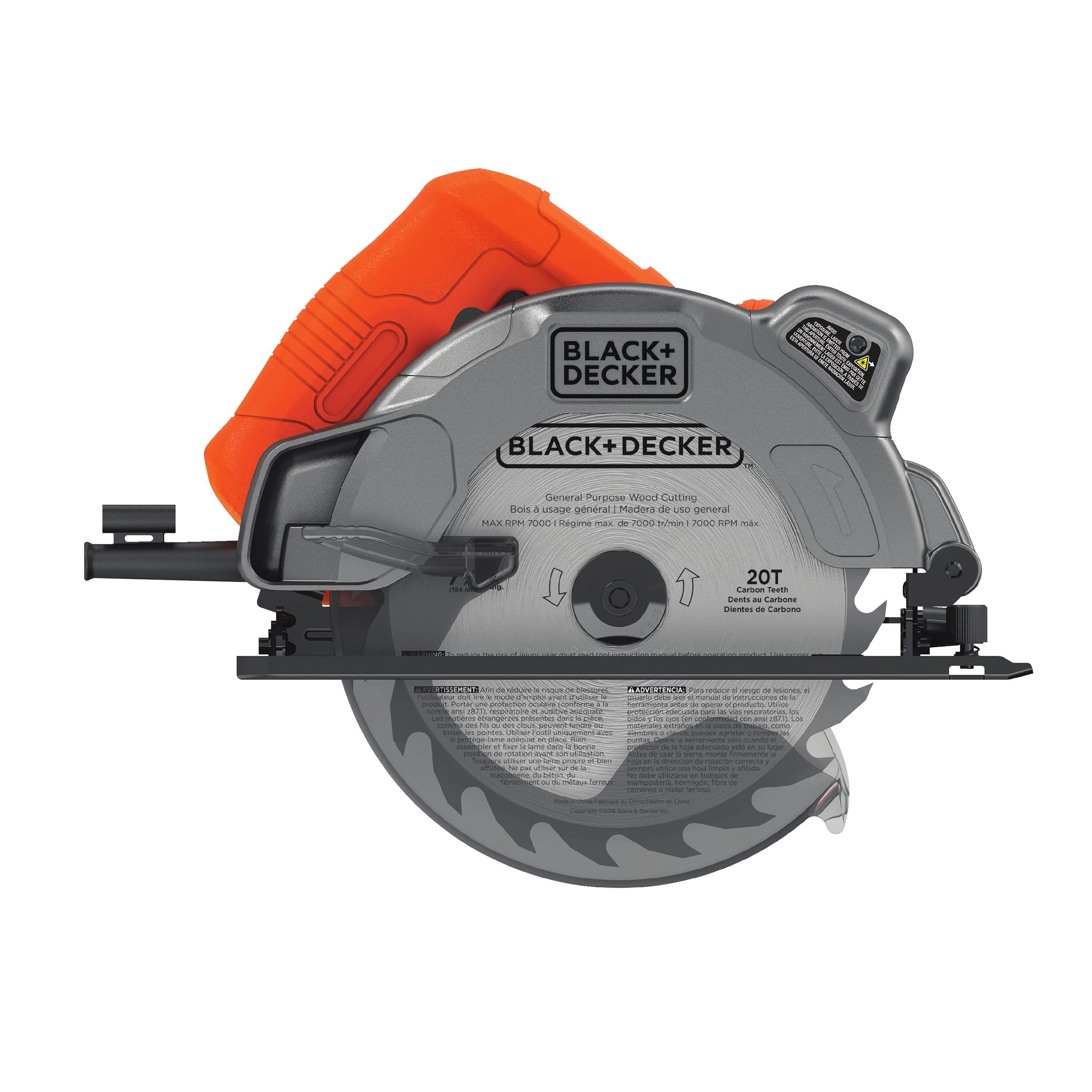 Black & Decker 13 Amp Circular Saw W/ Laser