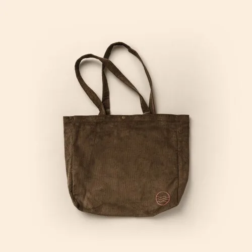 Open Laptop Tote - Corduroy view 4