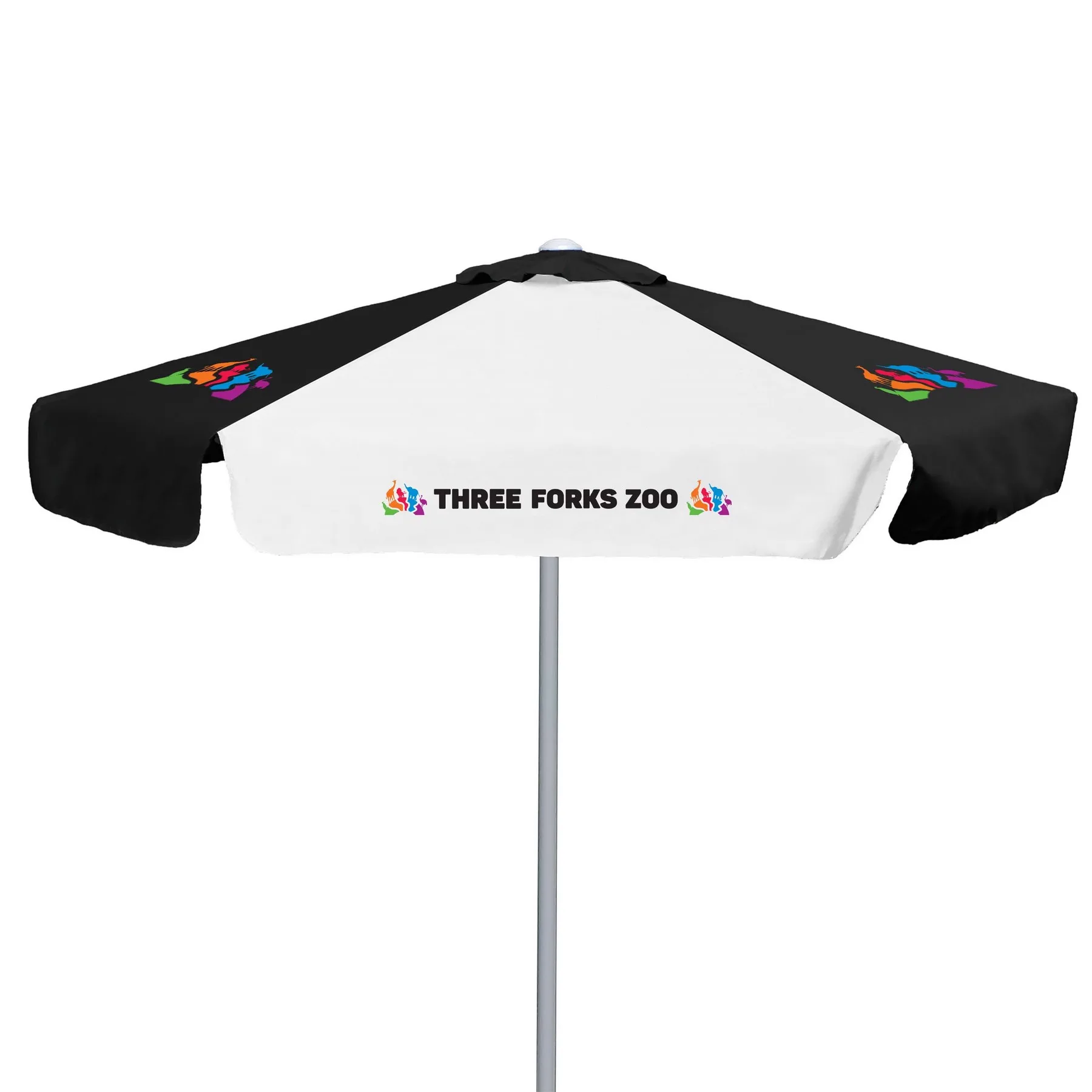 7' E-Z Glide Market Umbrella Kit With Valance (6 Imprints) view 7