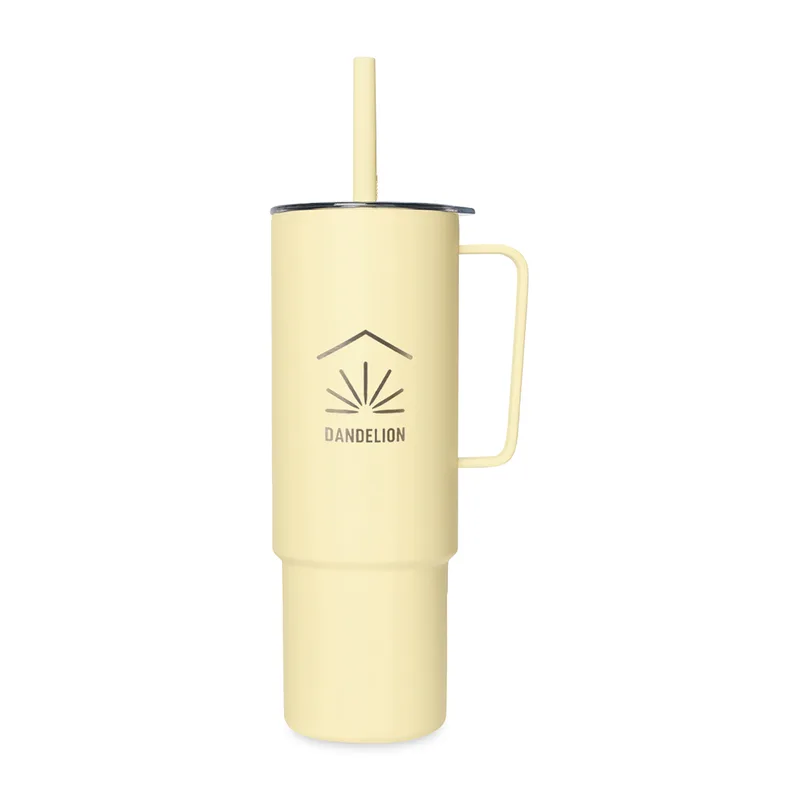 MiiR® All Day Straw Cup - 32 Oz. - Sandstone