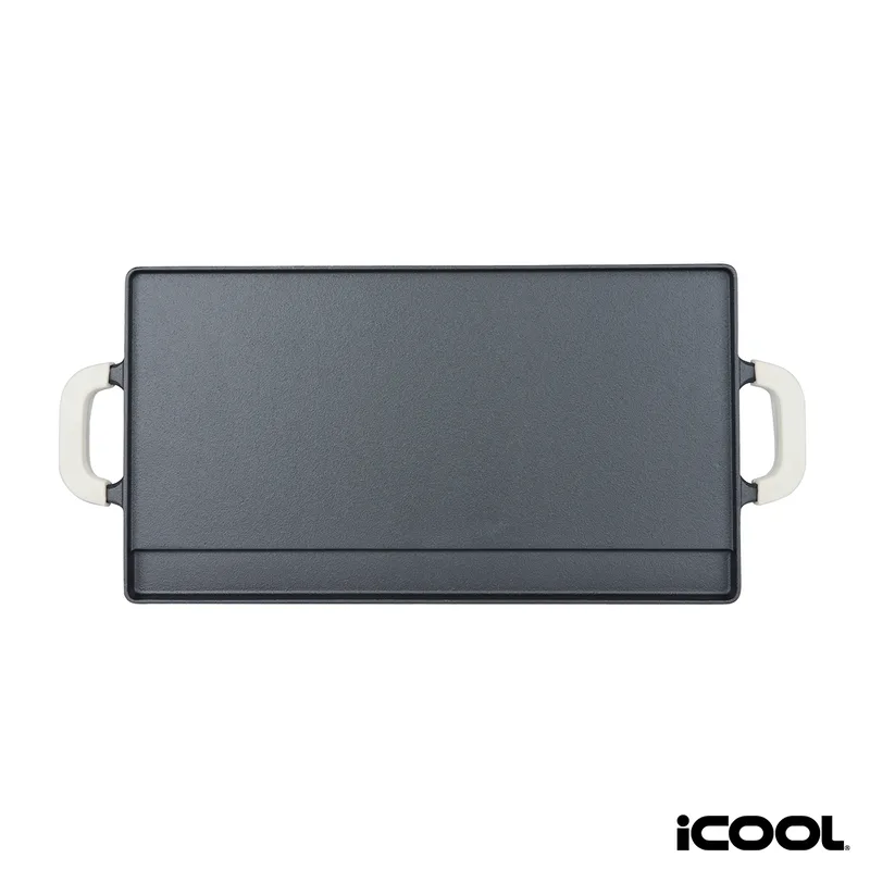 iCOOL Banff Reversible Cast Iron Griddle view 2