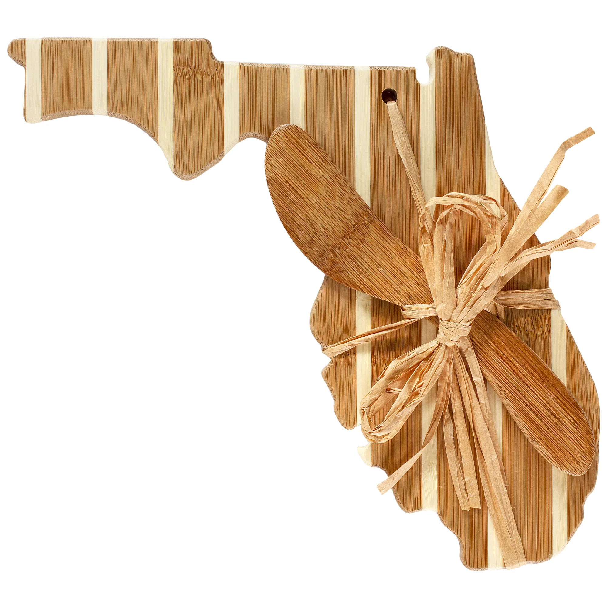 Florida Charcuterie Board with Spreader Knife Gift Set view 4