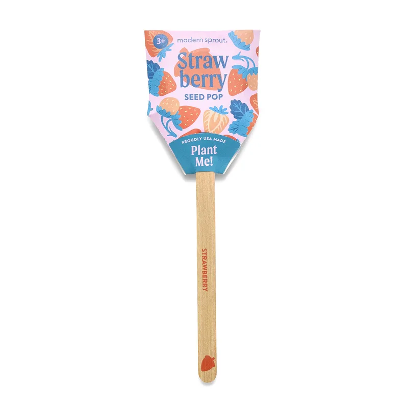 Modern Sprout Garden Seed Pop - Strawberry