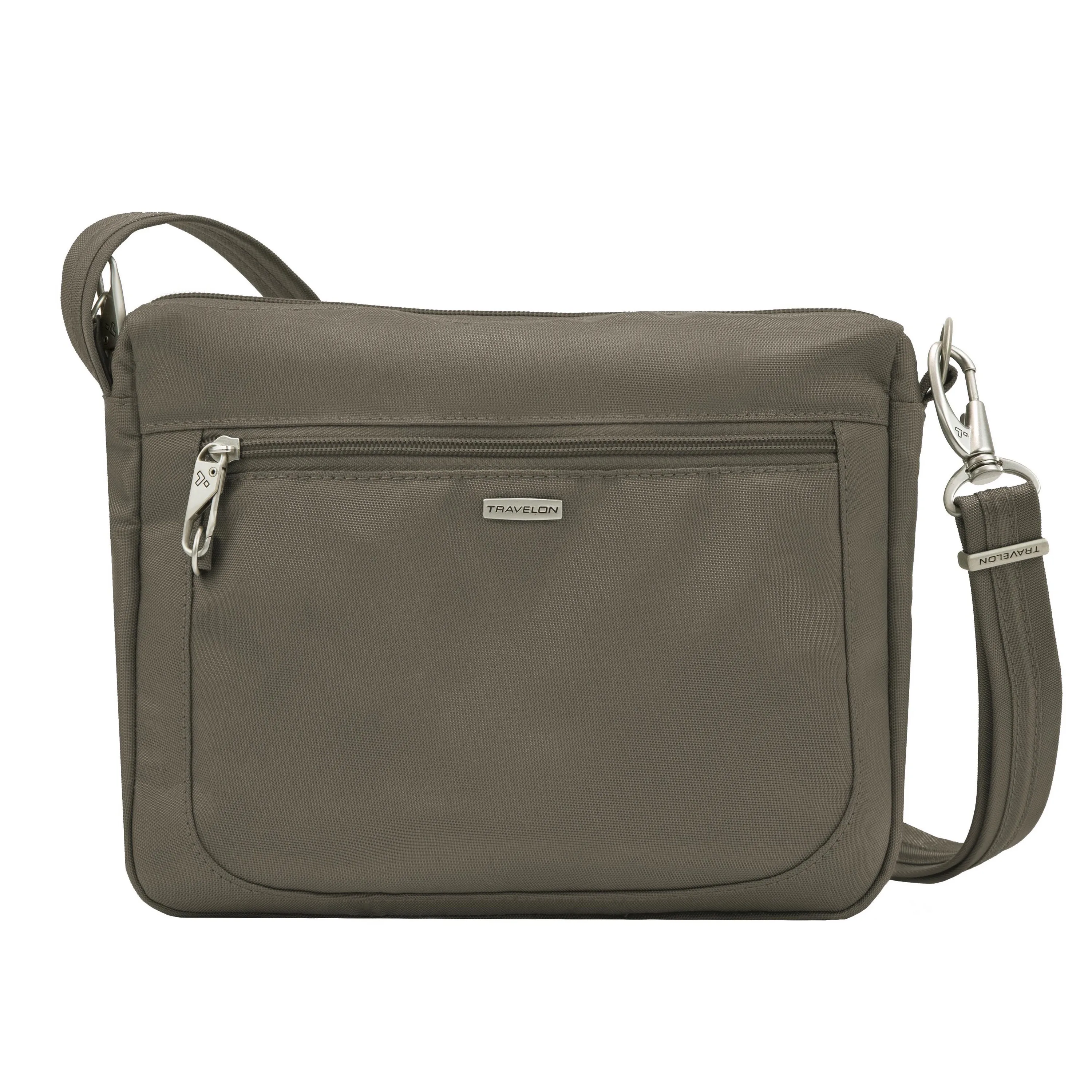 Travelon Anti-Theft Classic Small E/W Crossbody Nutmeg