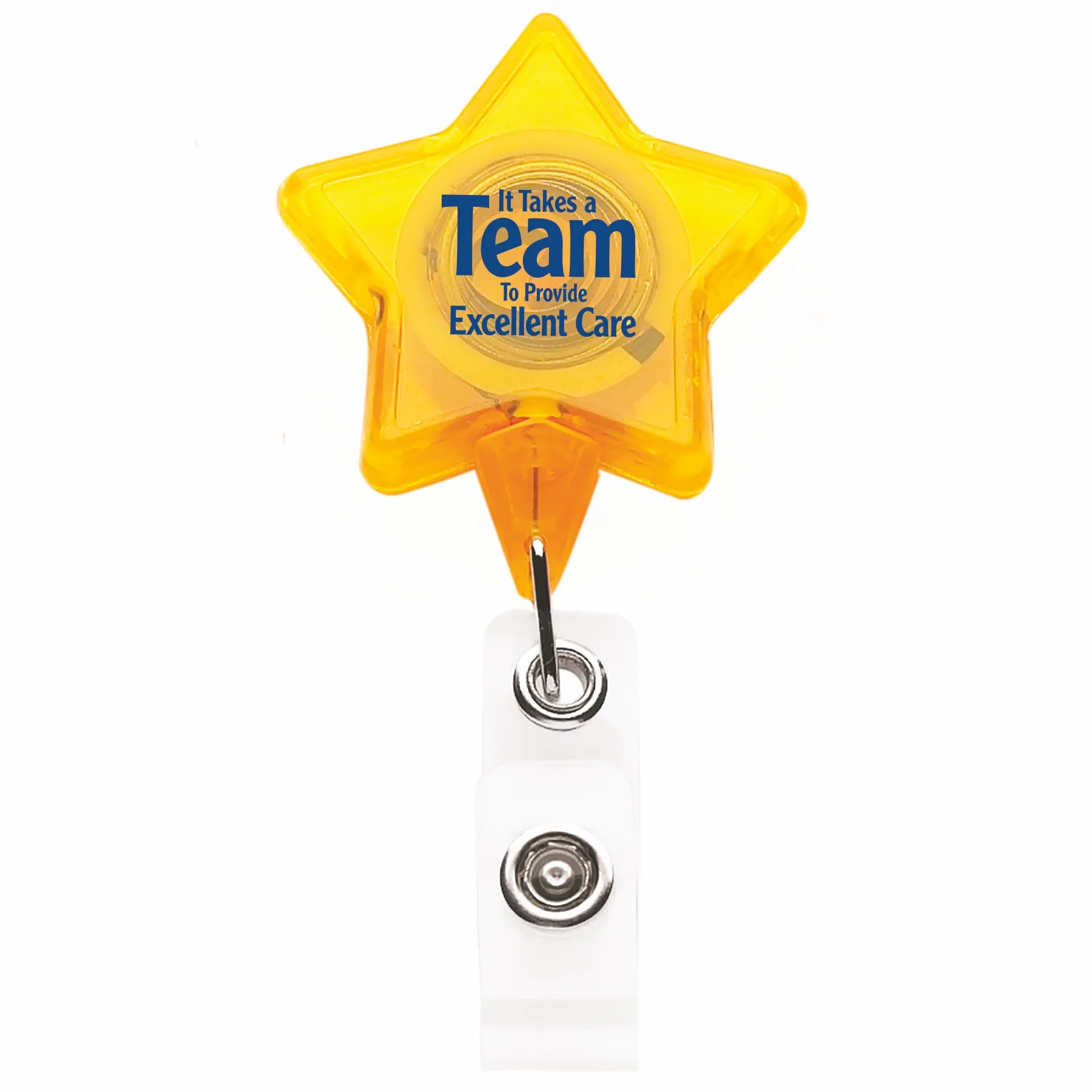Star Retractable Badge Reel view 7