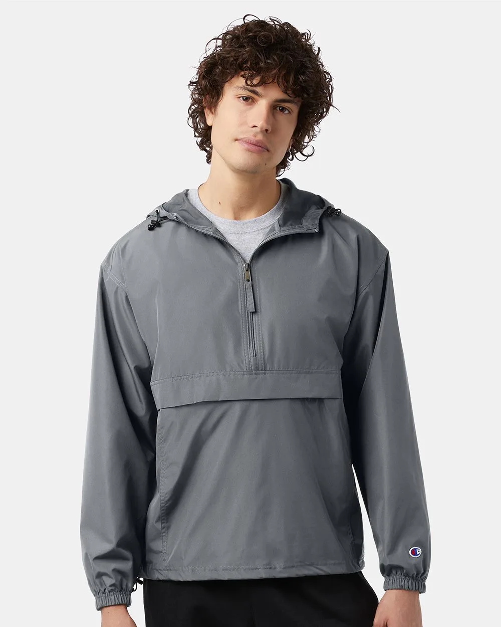 Champion® Unisex Packable Anorak Jacket view 2