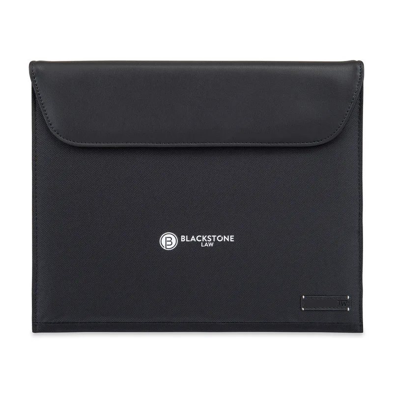 Travis & Wells® Lennox Padfolio - Black