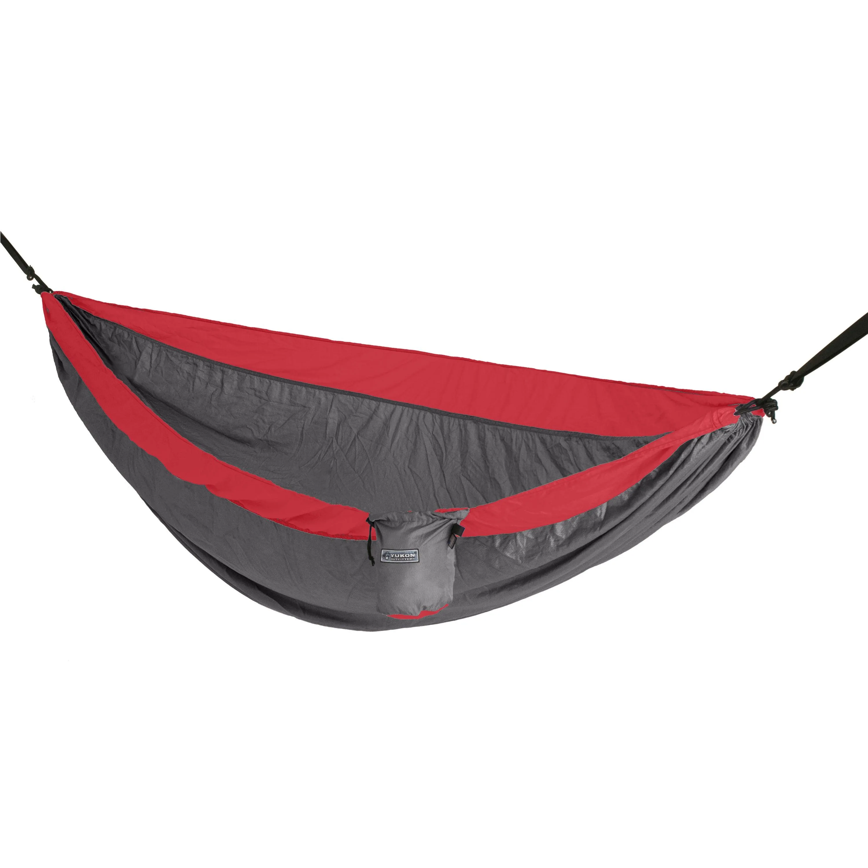 Yukon Outfitters Patriot Gray/Red Double Hammock