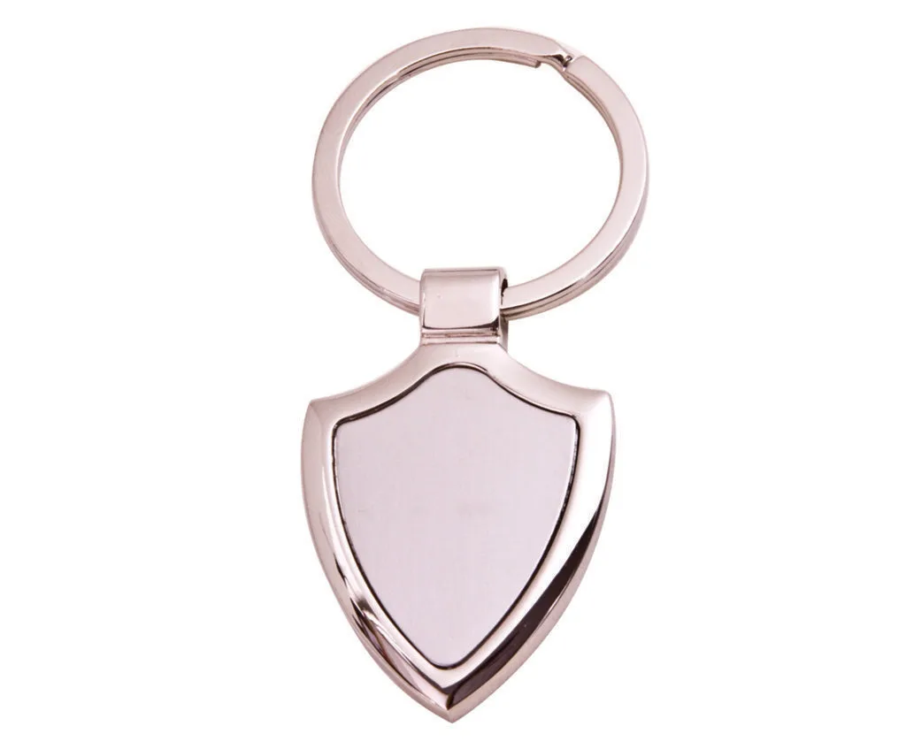 Zinc Keychain - Shield