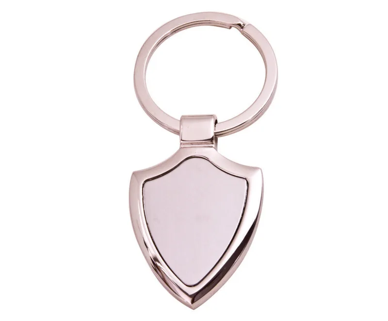 Zinc Keychain - Shield
