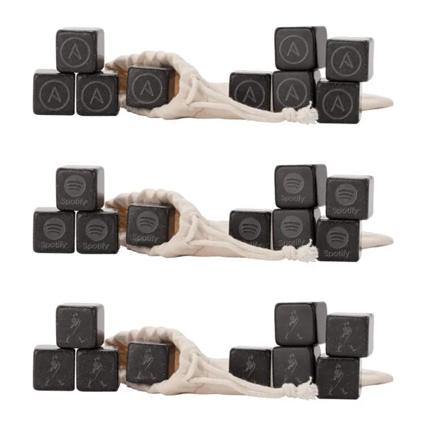 Moccasin Whiskey Stones view 2