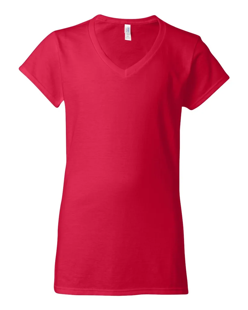 Gildan® Women's Softstyle® V-Neck T-Shirt view 5