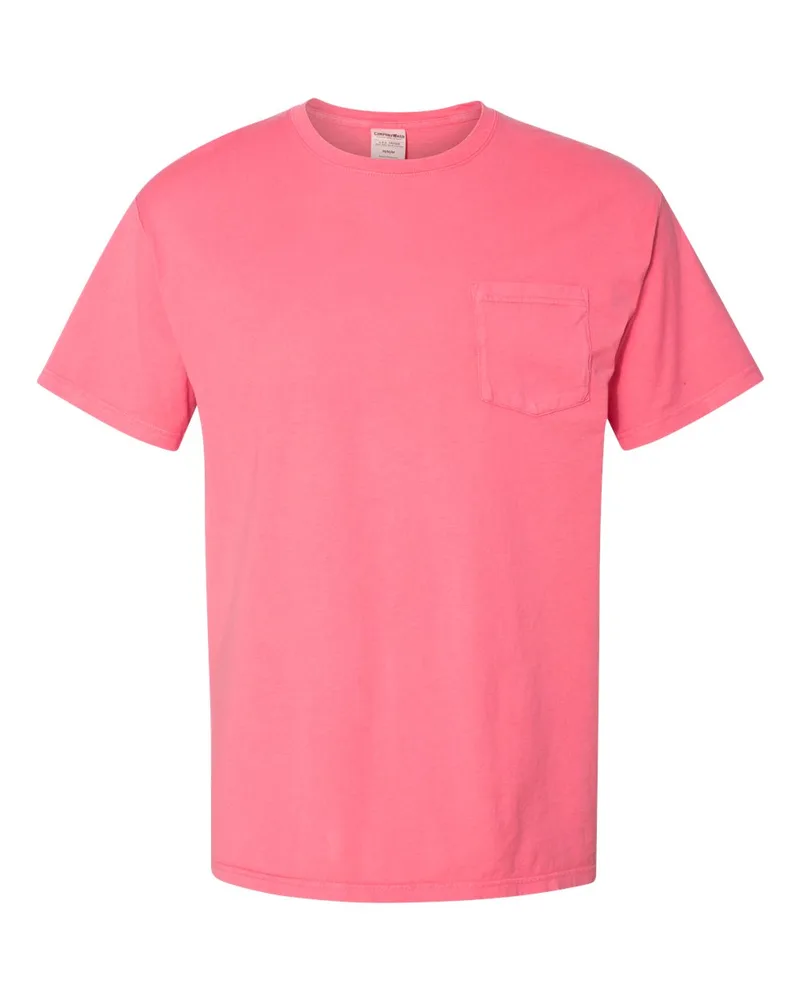 Hanes® ComfortWash™ Unisex Garment-Dyed Pocket T-Shirt view 4