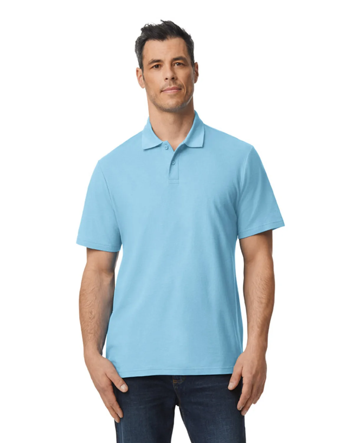 Gildan Men's Softstyle Double Pique Polo view 6
