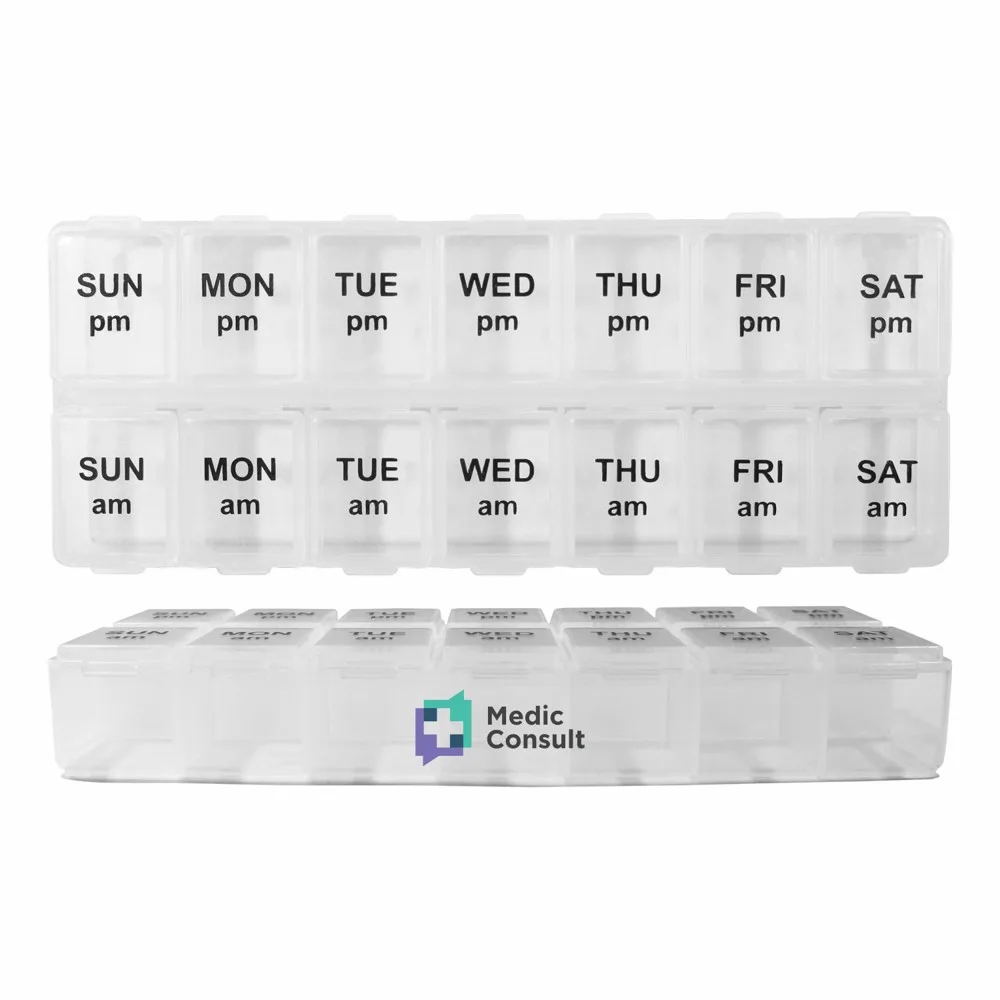 AM/PM 7-Day Pill Case
