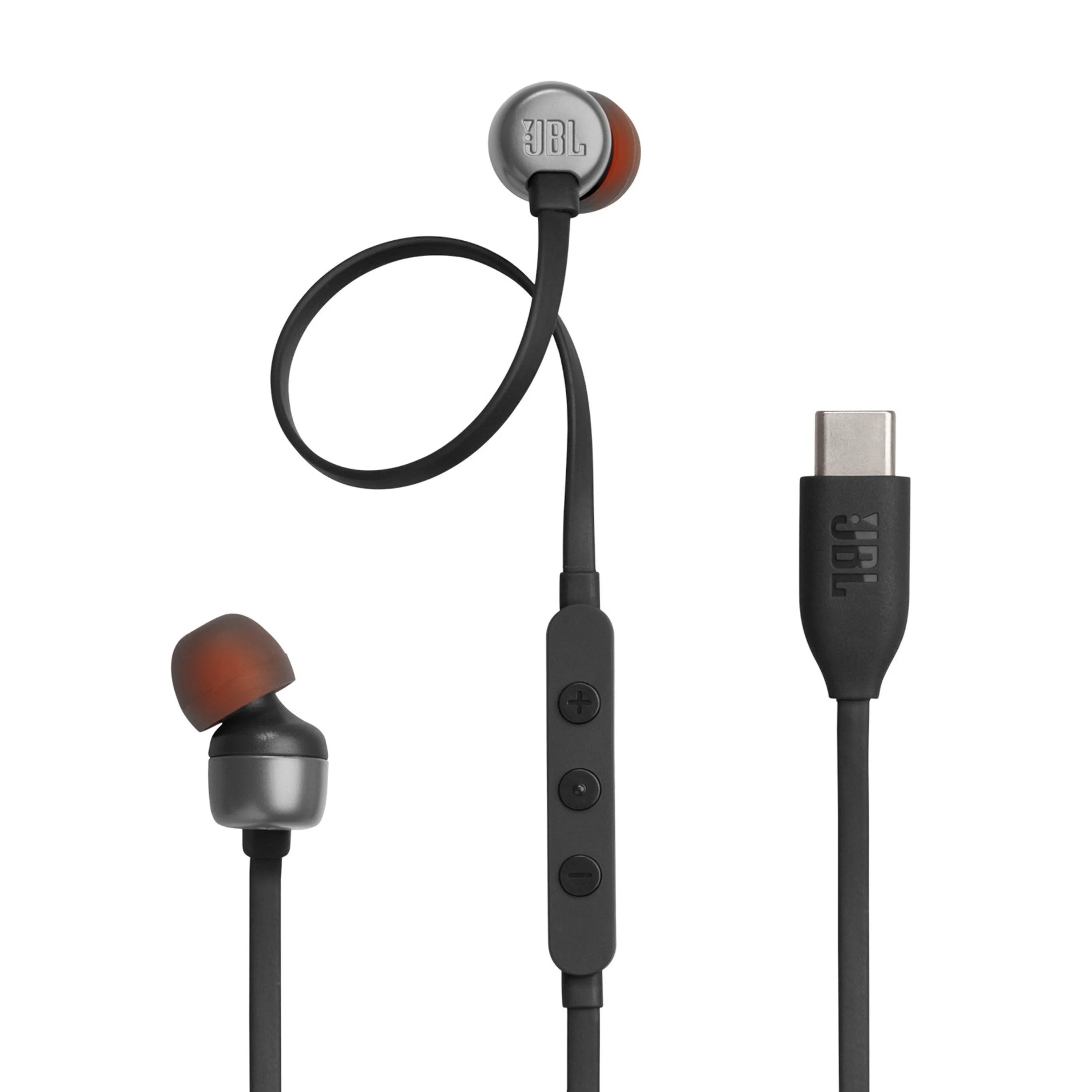 JBL Tune 310C Usb-C Wired Hi-Res Earbuds Black
