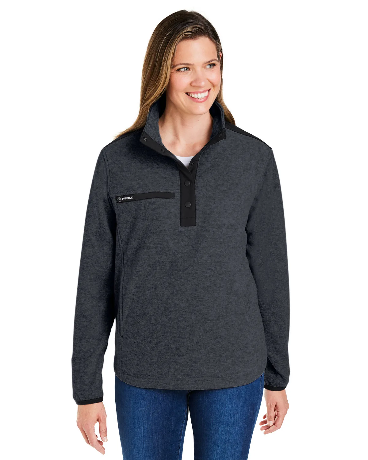 DRI DUCK Ladies' Sierra Melange Heather Fleece