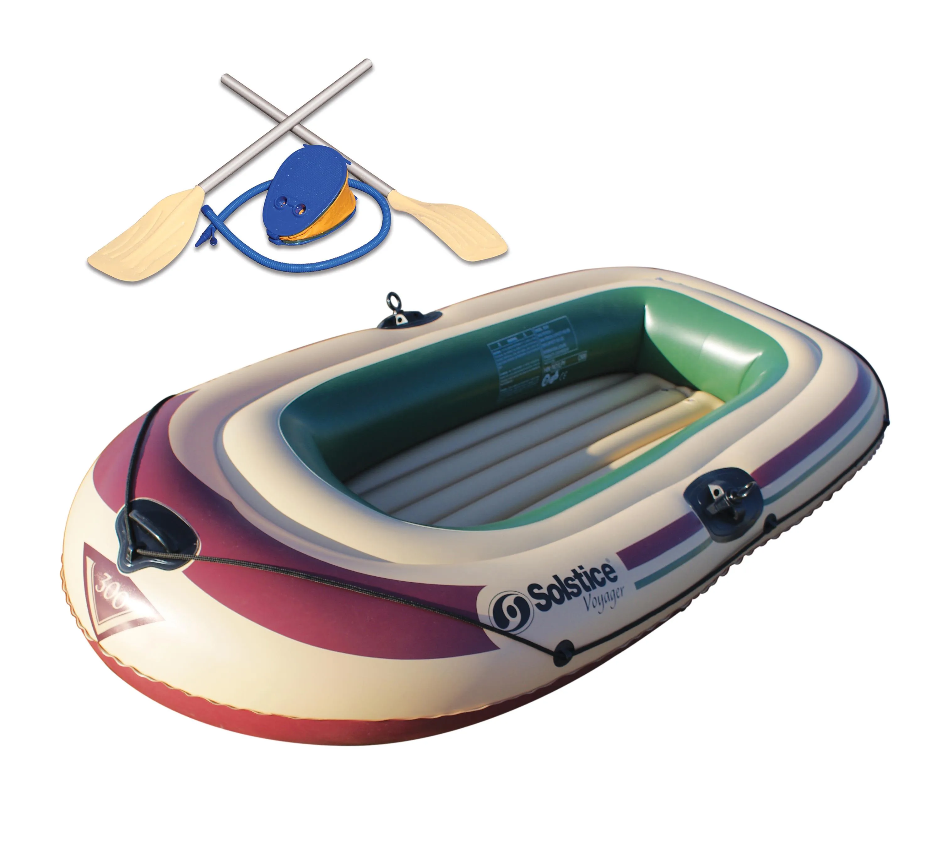 Solstice Voyager 2-Person Inflatable Boat