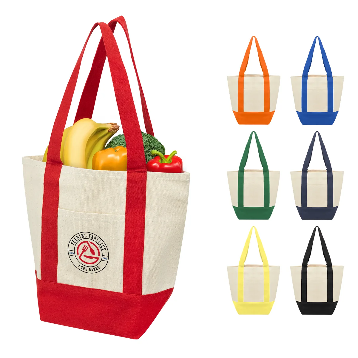 Small Starboard Recycled Cotton Canvas Tote