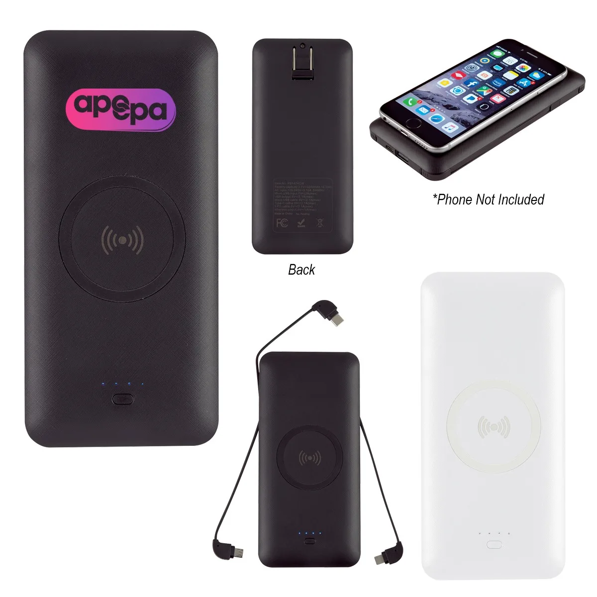 5-in-1 Wireless Charging Power Bank view 2