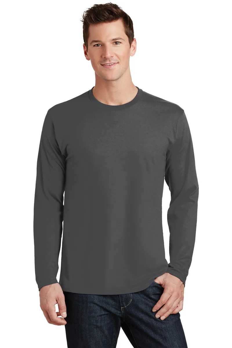 Port & Co™ Long Sleeve Fan Favorite Tee. view 4