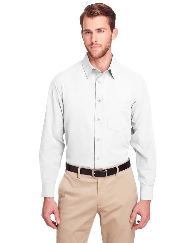 ULTRACLUB Men's Bradley Performance Woven Shirt view 7