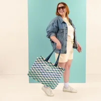 BABS Oversized Tote - Puff Puff — Red
