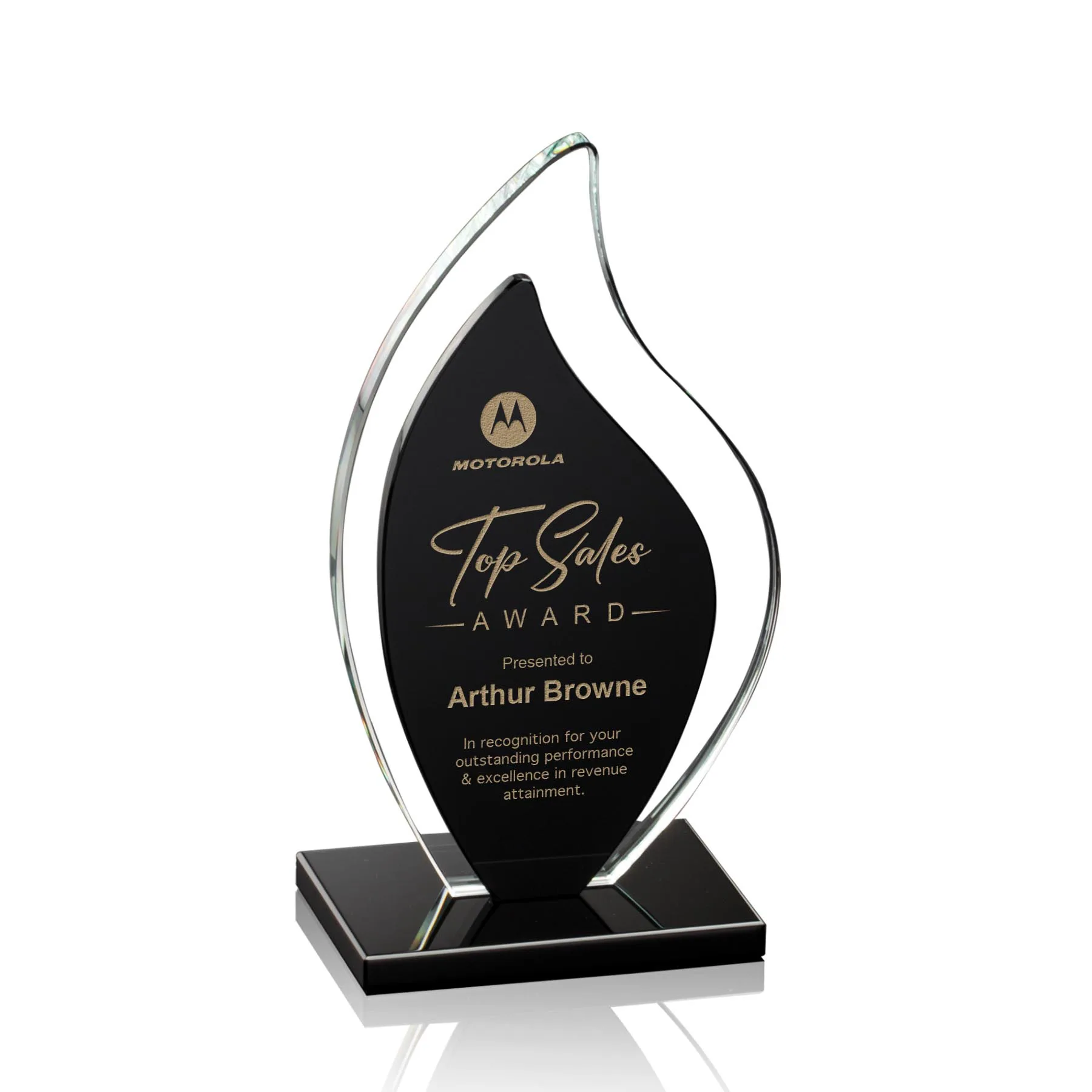 Black and Blue Starfire Award — Black and Blue Starfire Award