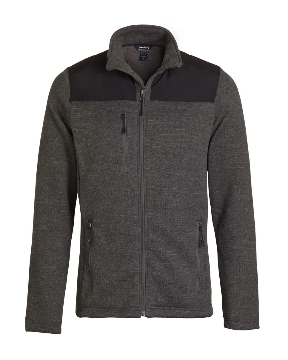 Heather Charcoal Gray Blank Front