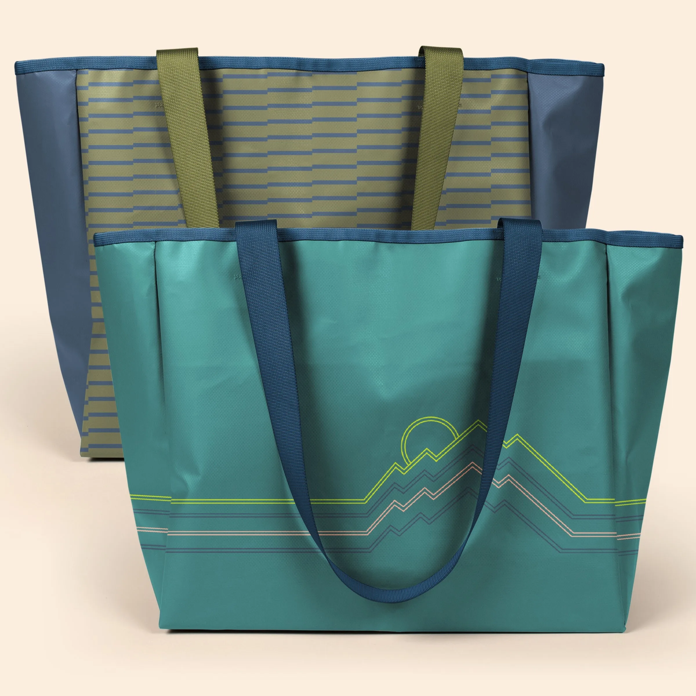 Large Tarpaulin All Day Tote view 6