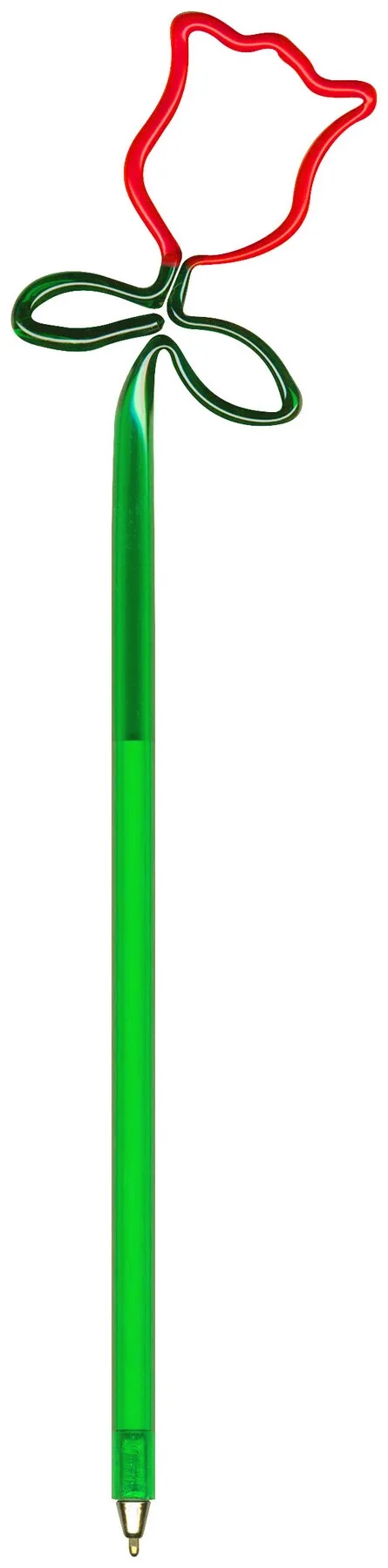 Flower Rose Multi-Color Inkbend Standard, Bent Pen view 3