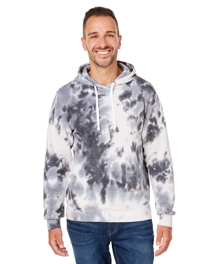 J AMERICA Adult Tie-Dye Pullover Hooded Sweatshirt