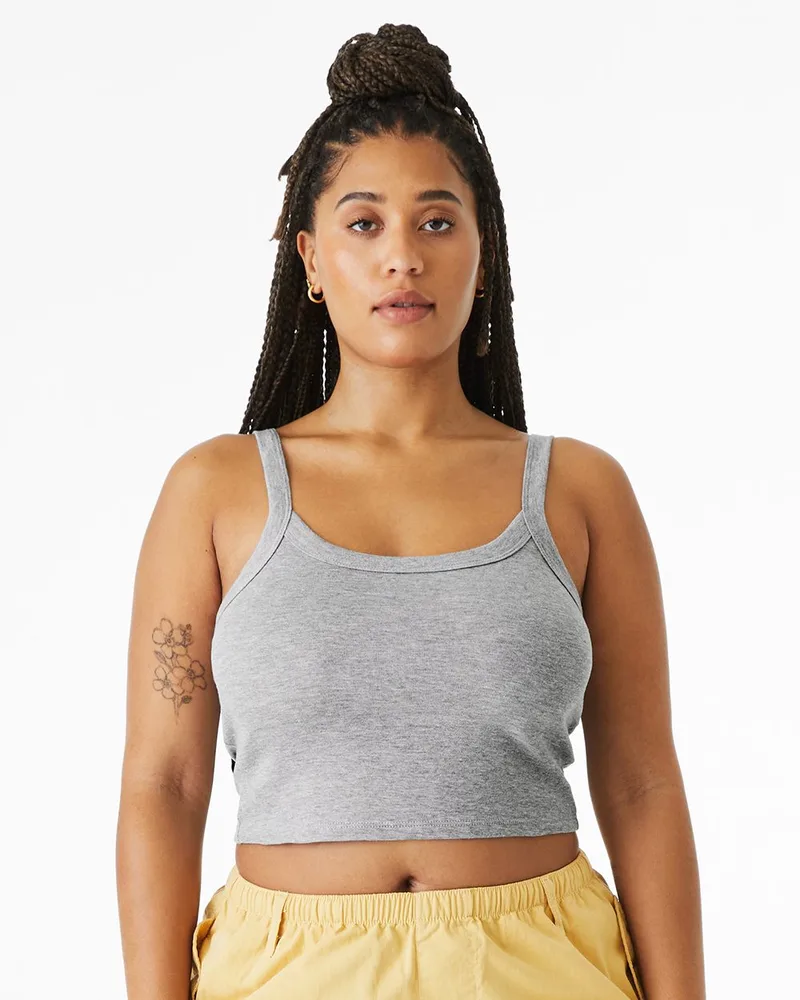 Bella+Canvas® Women's Micro Rib Spaghetti Strap Tank