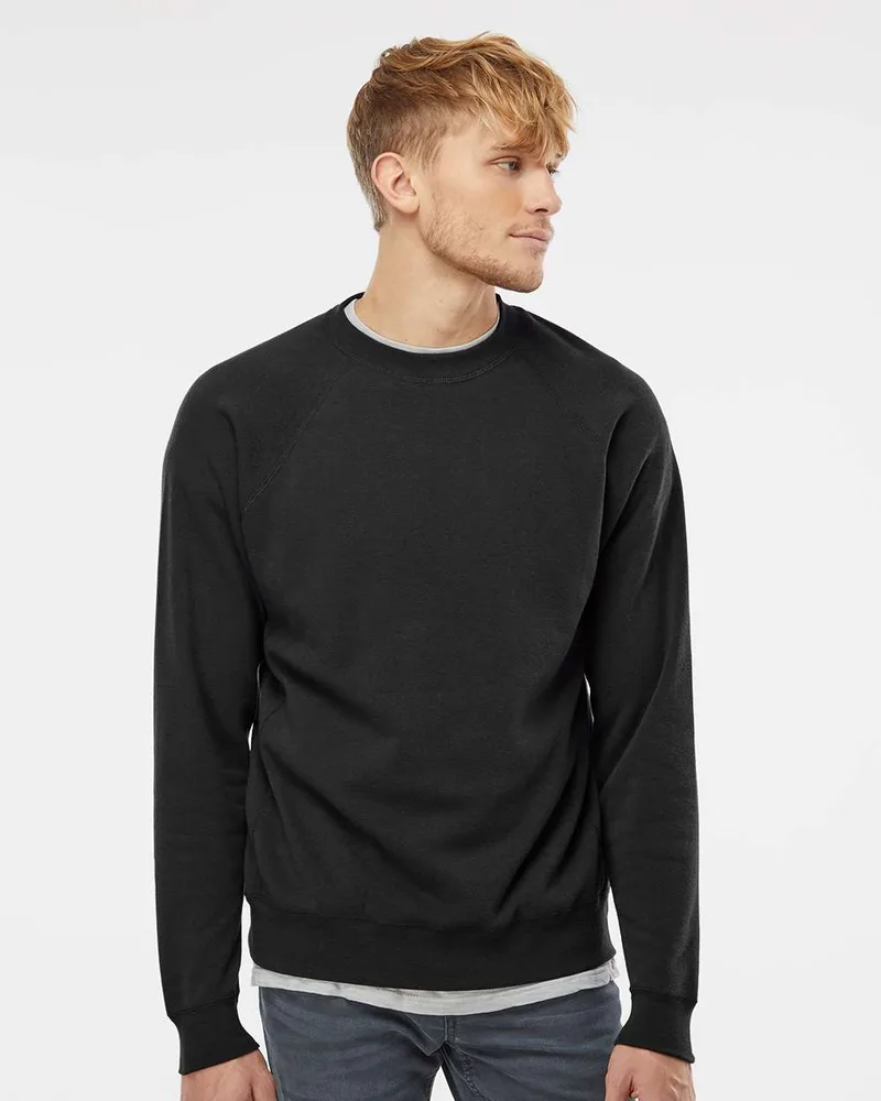 Independent Trading Co.® Unisex Special Blend Raglan Crewneck Sweatshirt