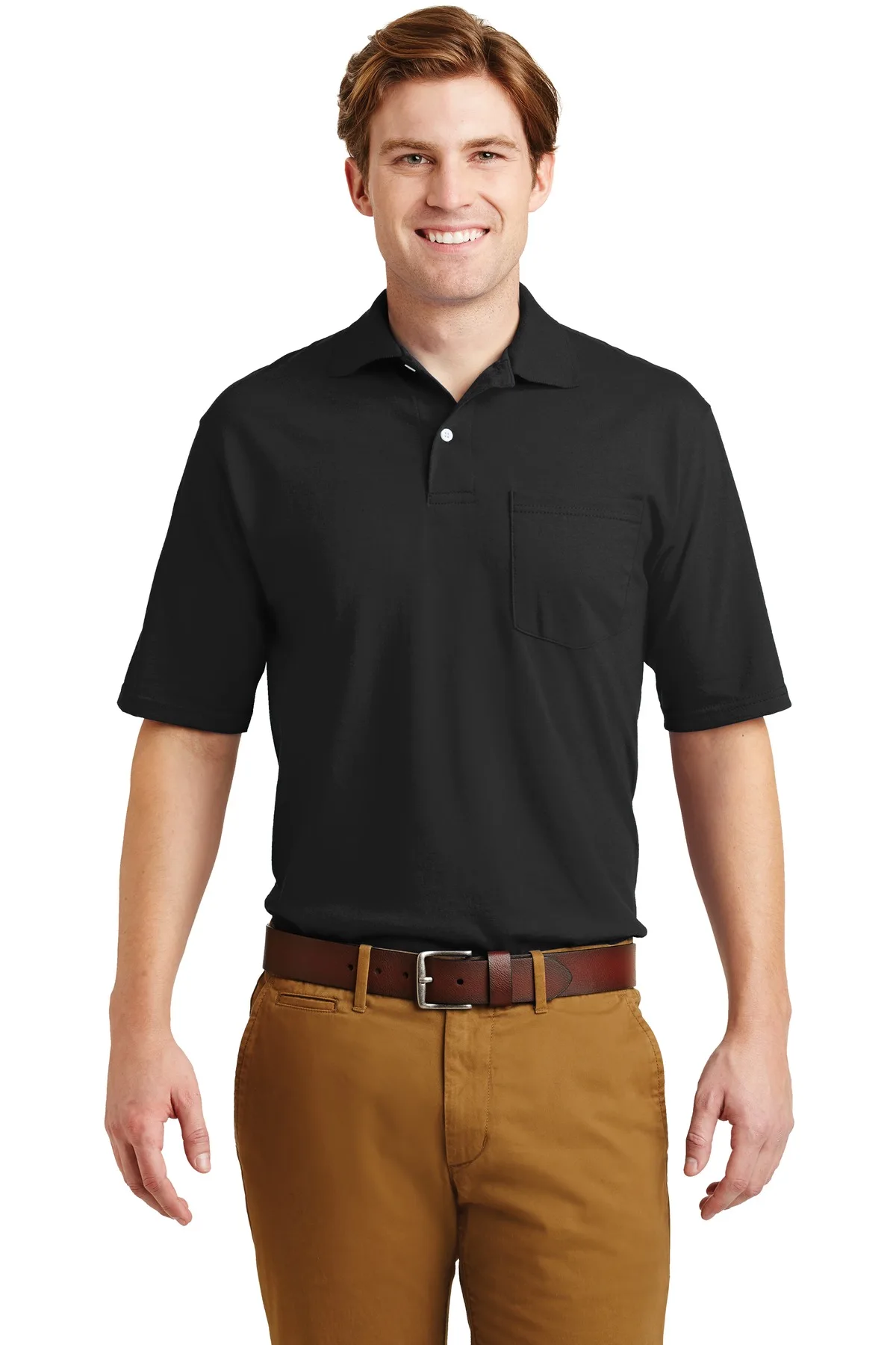 Jerzees® Dri-Power® Pocket Sport Shirt.