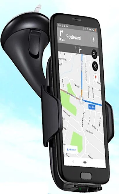 Trip Advisor Wireless Charging Stand W/ Window Suction