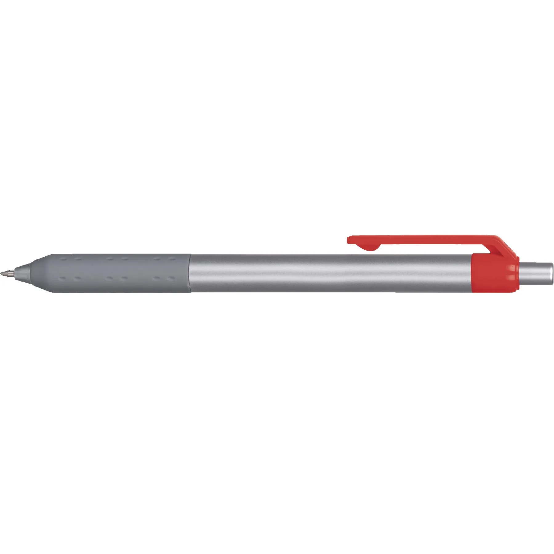 Metallic Silver/Gray/Opaque Red