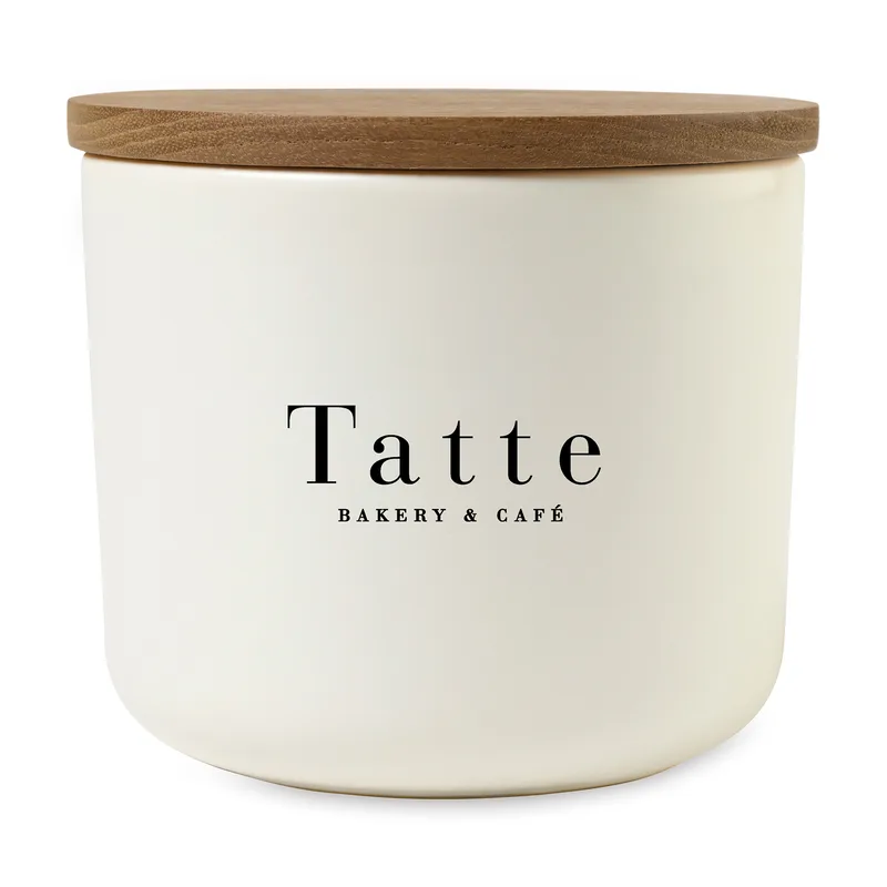 Be Home® Brampton Stoneware Container - Medium - White