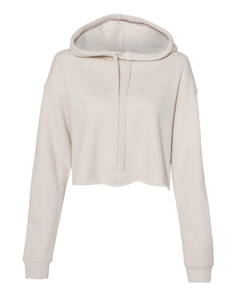 Bella+Canvas® Women's Cropped Fleece Hoodie view 7