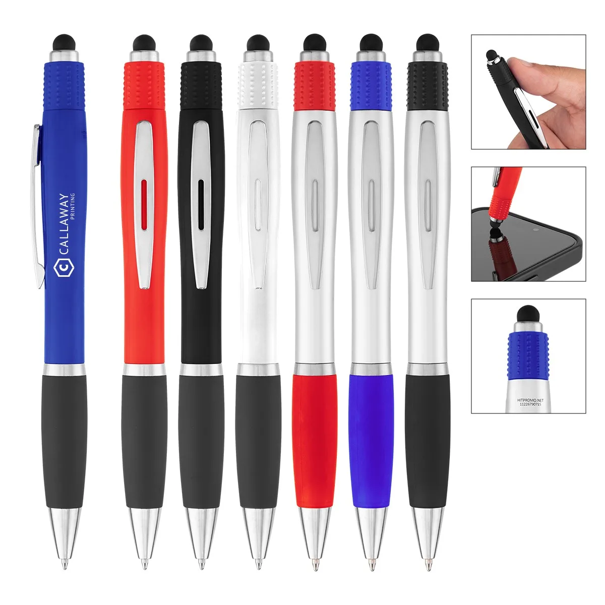 Rabs Satin Stylus Pen With Spin Top view 2