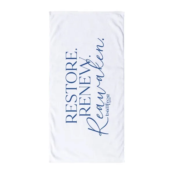 Resort Beach Towel (White) view 4